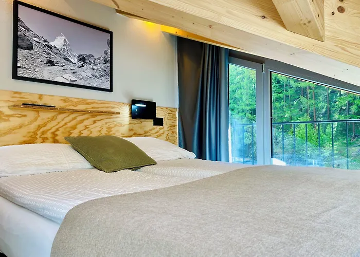 ホテル Peaky Riders Self Check-in ツェルマット